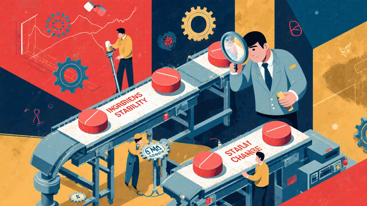 Manufacturing Changes and Generic Approval: What Triggers FDA Re-Evaluation