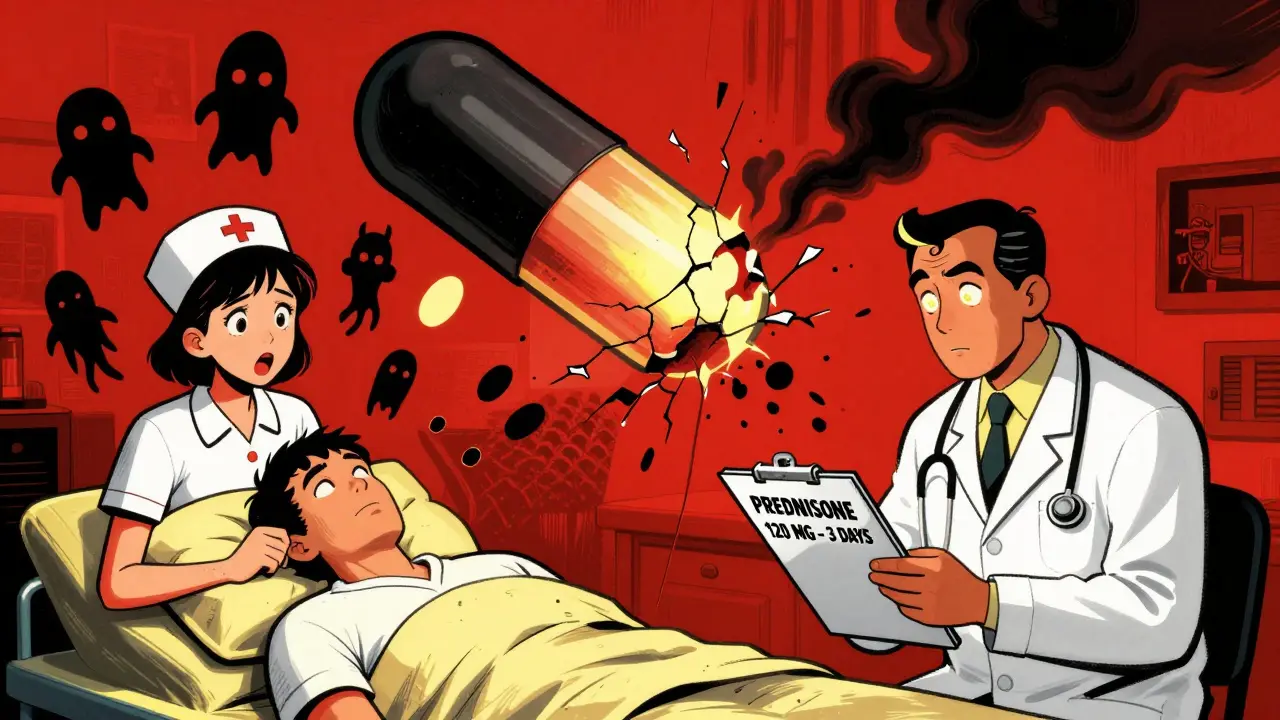 Steroid-Induced Psychosis: How to Recognize and Treat It in an Emergency